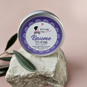 Baume P’tits Petons – soin nourrissant pour pieds secs