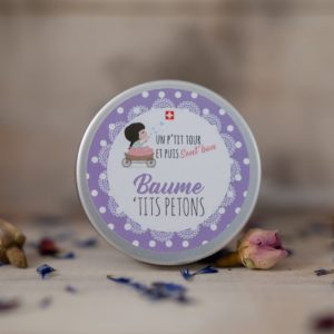 Baume nourrissant pour pieds secs – P’tits Petons 50 ml