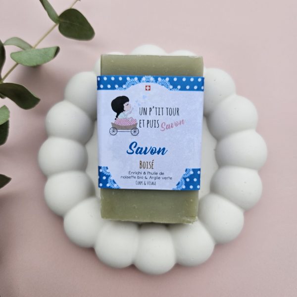 Savon naturel Boisé