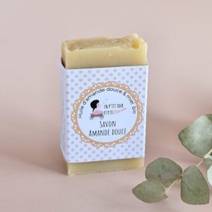 savon saponifie a froid amande douce miel artisanal
