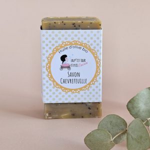 savon saponifie a froid chevrefeuille exfoliant doux