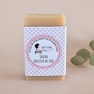 savon saponifie a froid macadamia argile rose