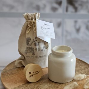 bougie parfumée cerise noire artisanale