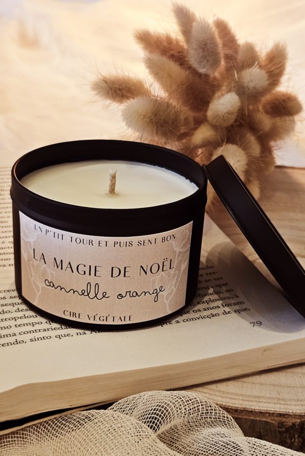 Bougie La magie de Noël - Cannelle orange