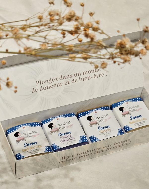 Coffret découverte de 4 savons