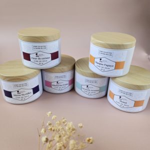 bougies parfumées printemps été 80 g artisanales