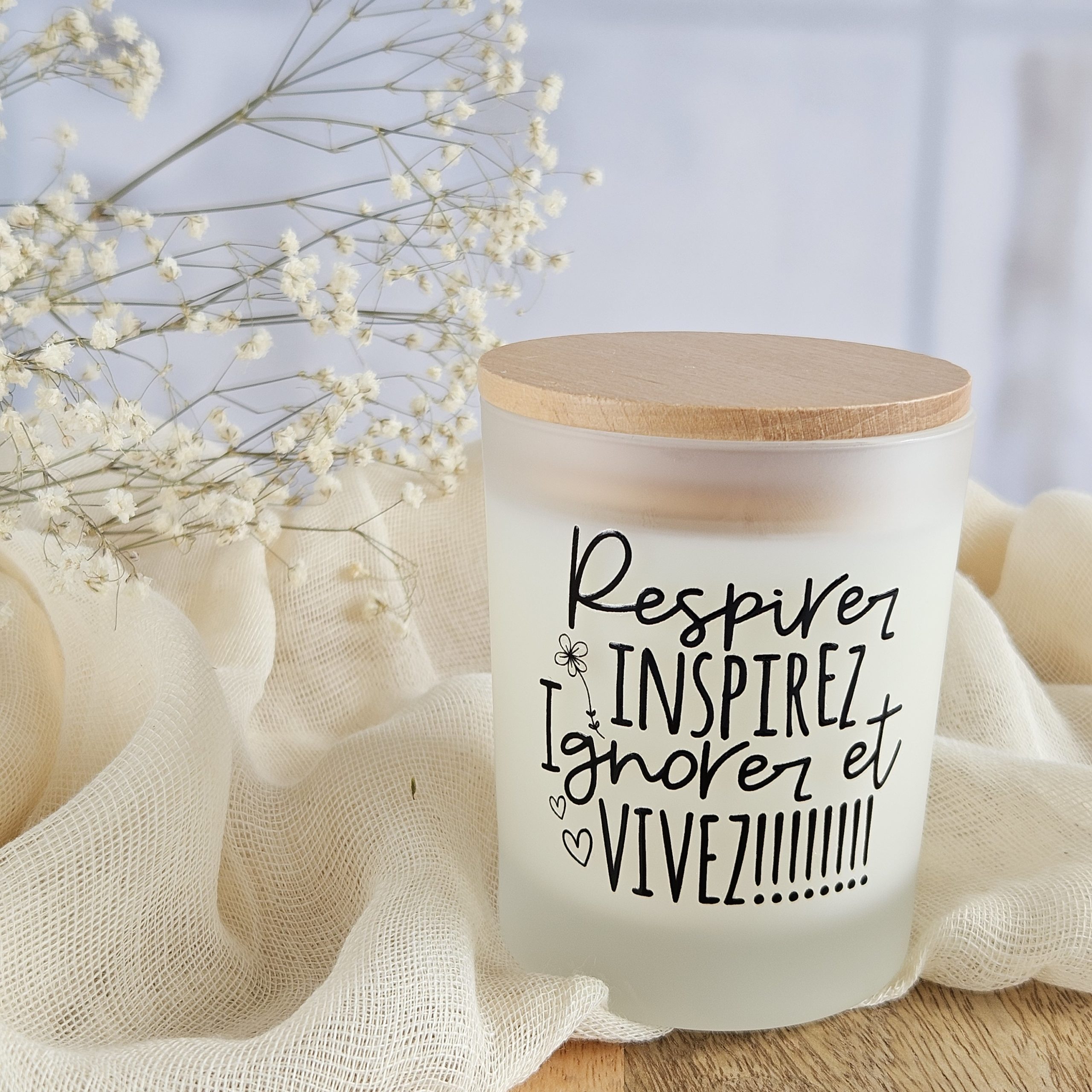 Bougie parfumée Esprit Gothique – Messages au choix – Image 8