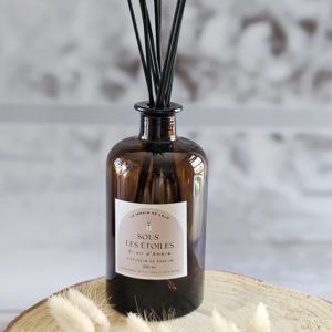 Diffuseur de parfum Sous les étoiles Élixir d’Ambre flacon apothicaire 500 ml